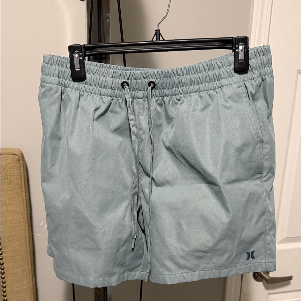 Hurley Men's Aqua Athletic Shorts